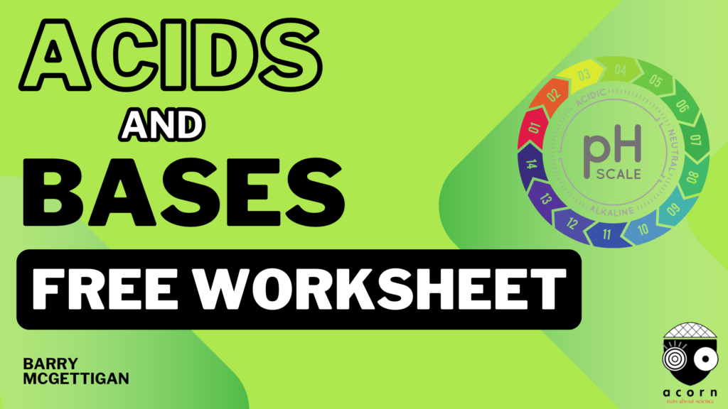 Acids and Bases Worksheet. Dive into Acids and Bases with This Fun Worksheet!