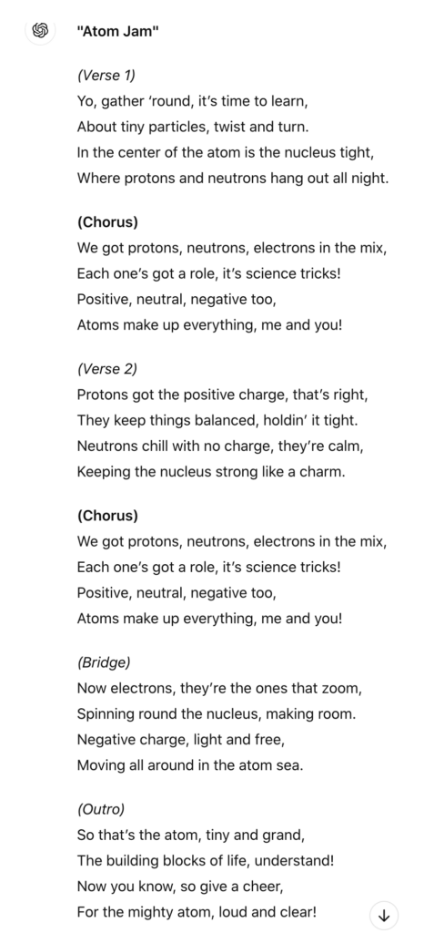 classroom differentiation in a poem