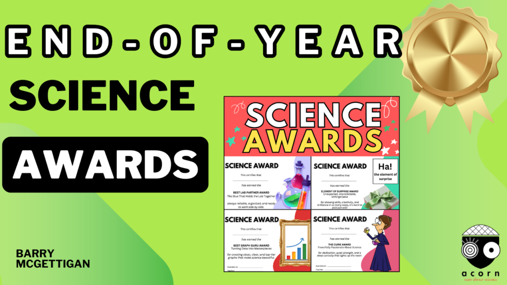 End of Year Science Awards –  Science Awards That Make a Difference