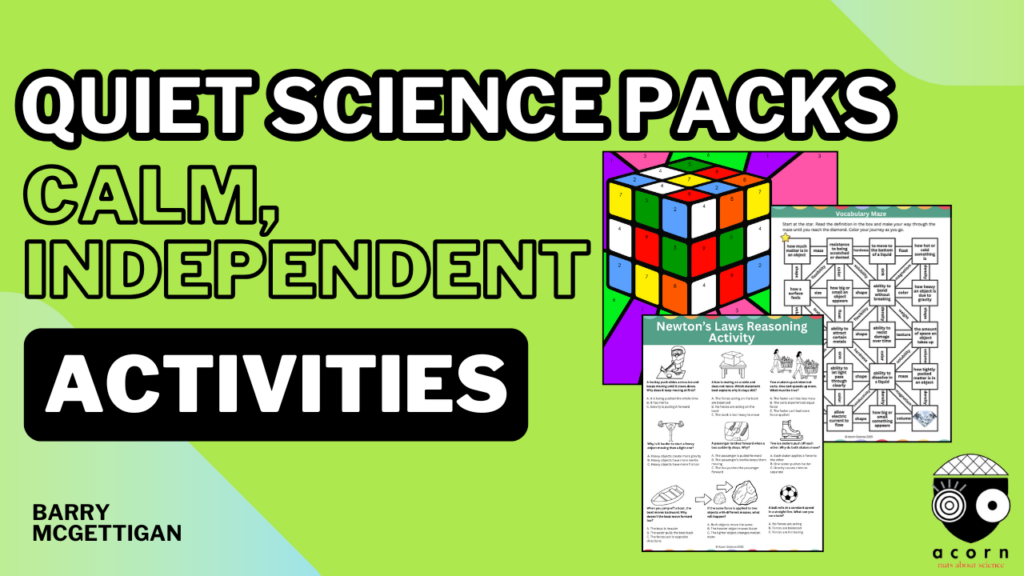 Quiet Science Pack