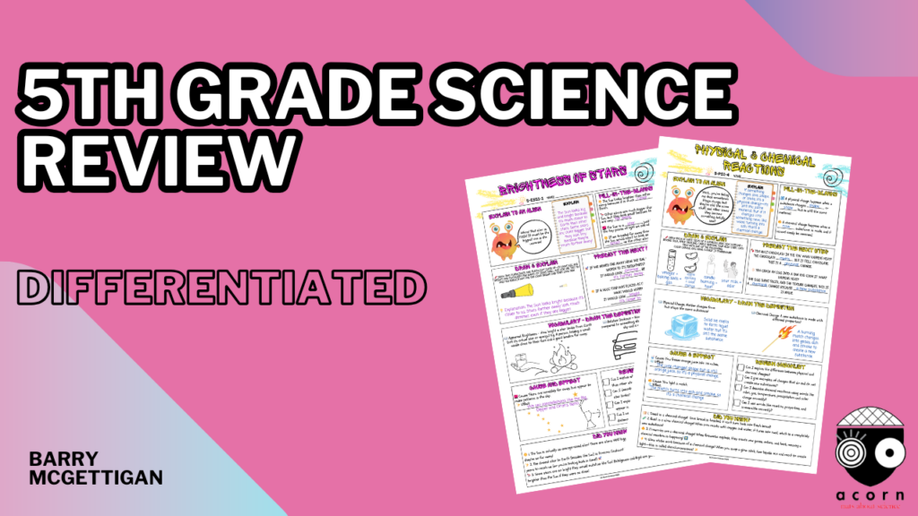 5th Grade NGSS Science Review