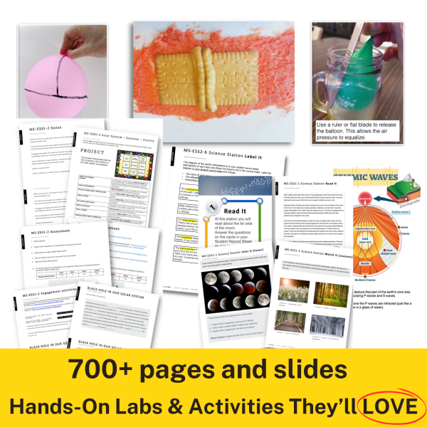 earth science sample pages